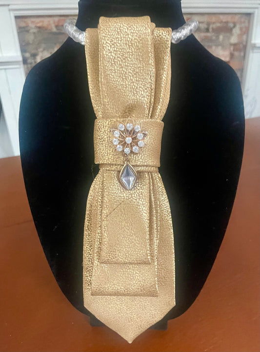 Golden Hour Necktie Necklace