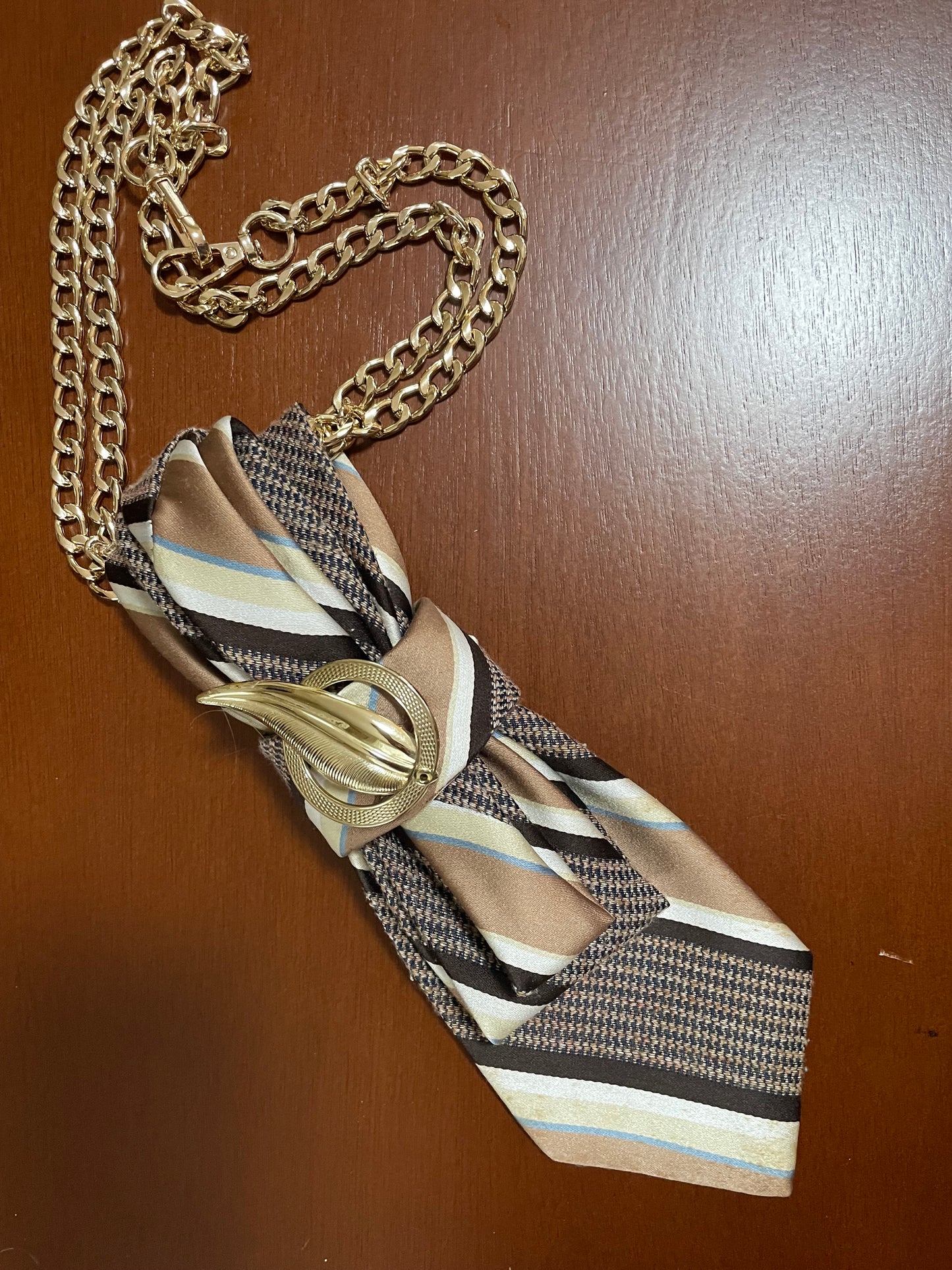 Hello 70’s! Johnny Carson Necktie Necklace