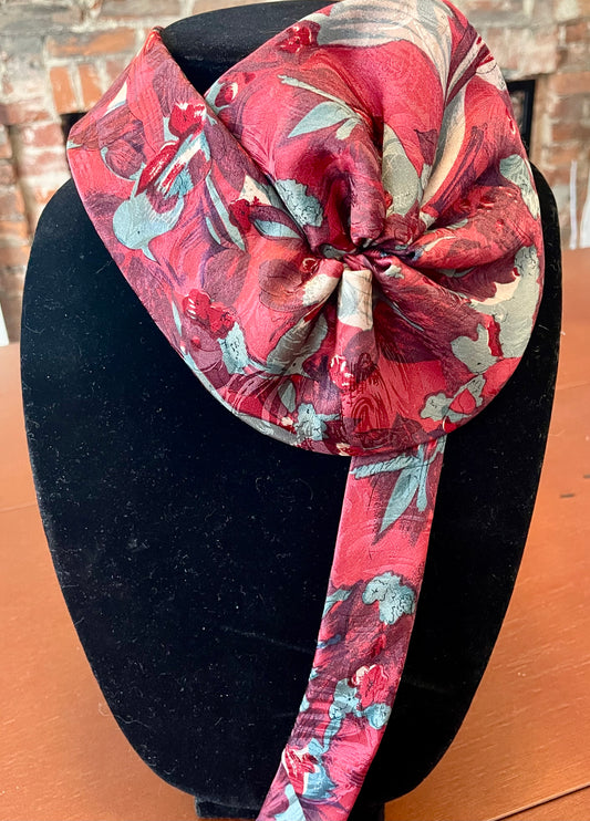 Floral Blur Ruffle