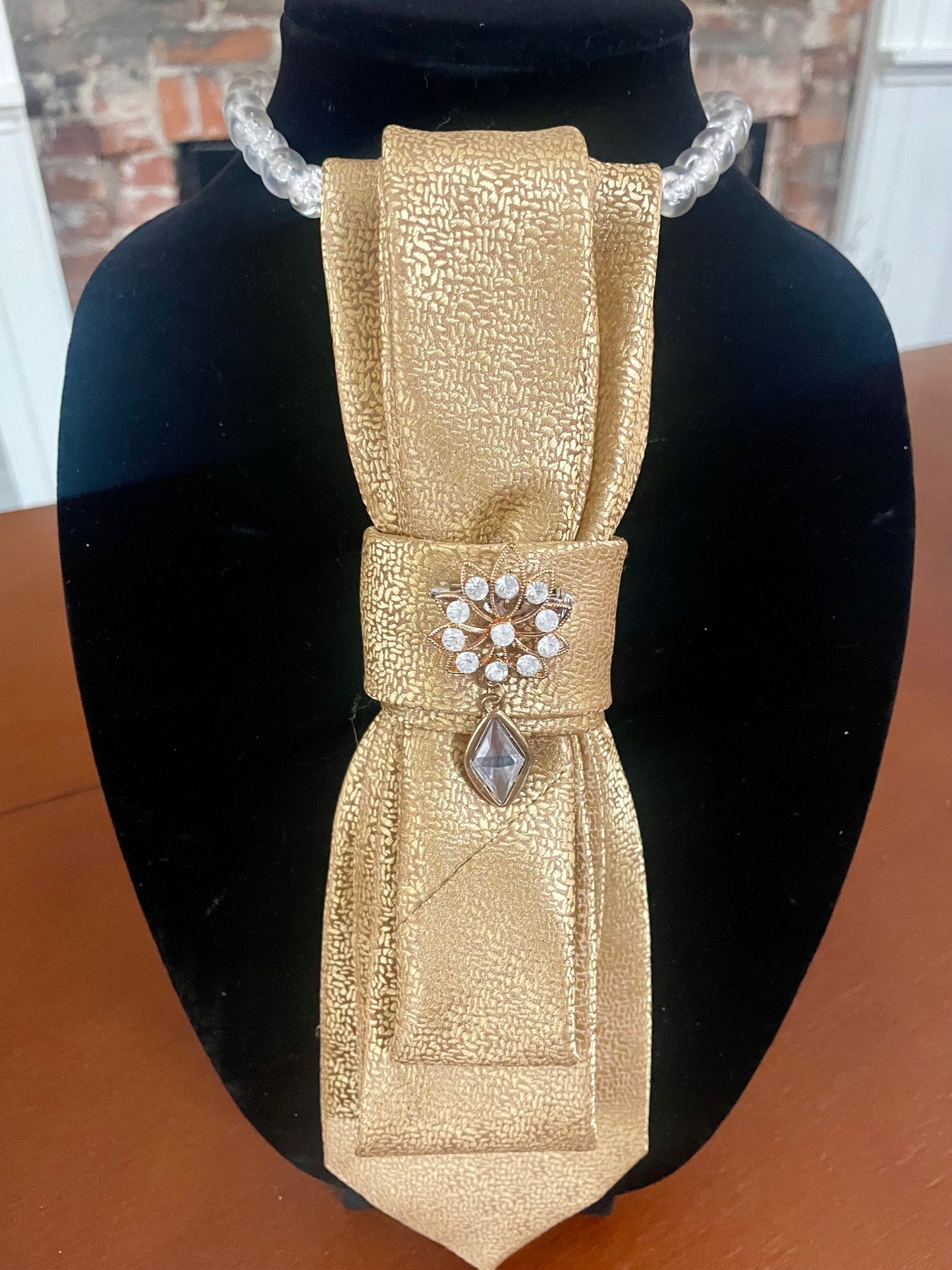 Golden Hour Necktie Necklace