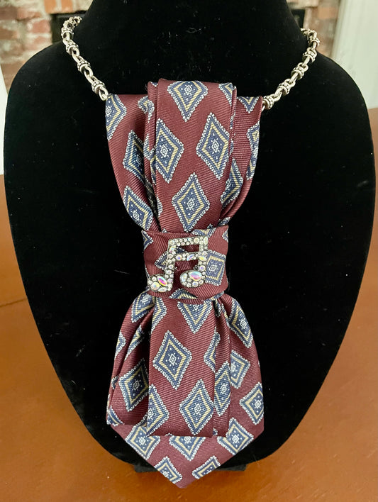 Heavy Metal Rocker Necktie Necklace