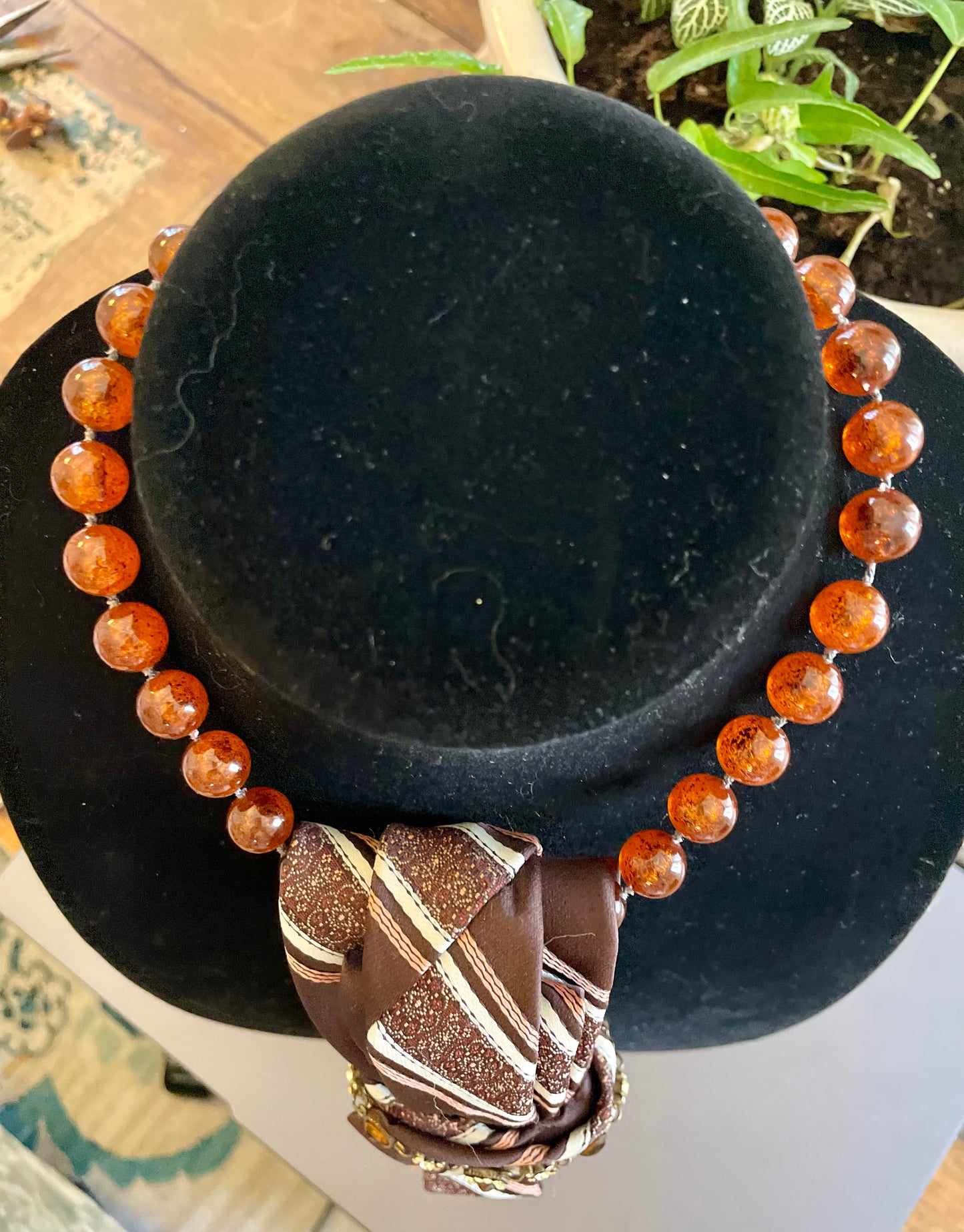 Retro Showstopper Necktie Necklace