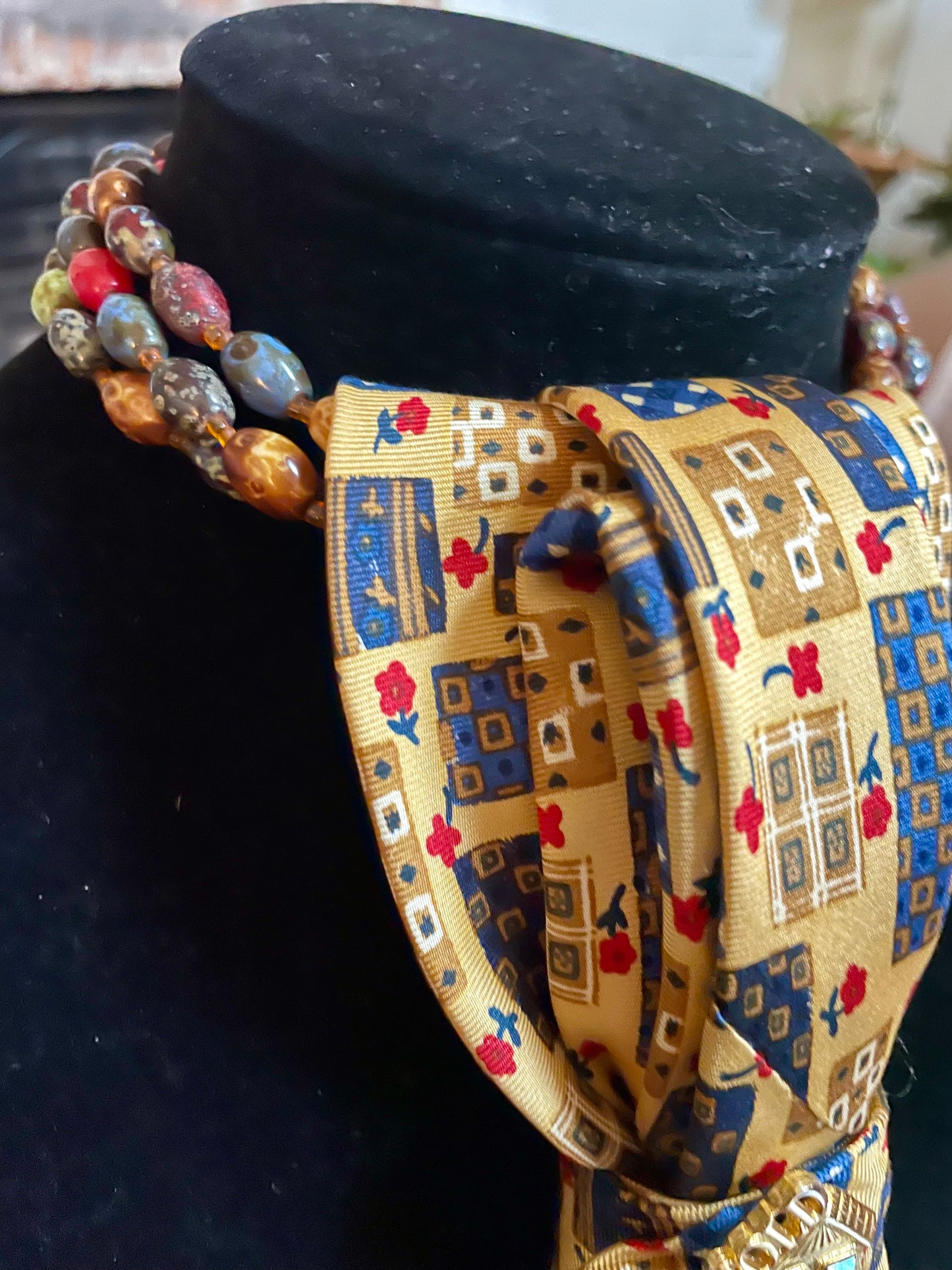 Home Sweet Home Necktie Necklace