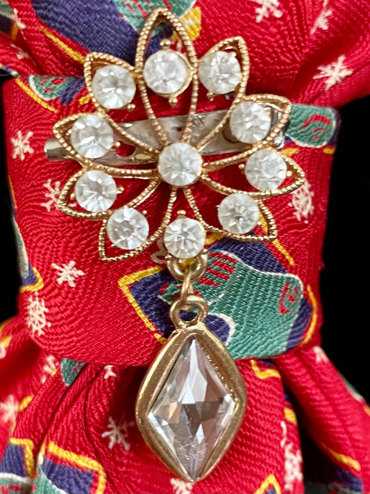 Hung by the Chimney Necktie Necklace