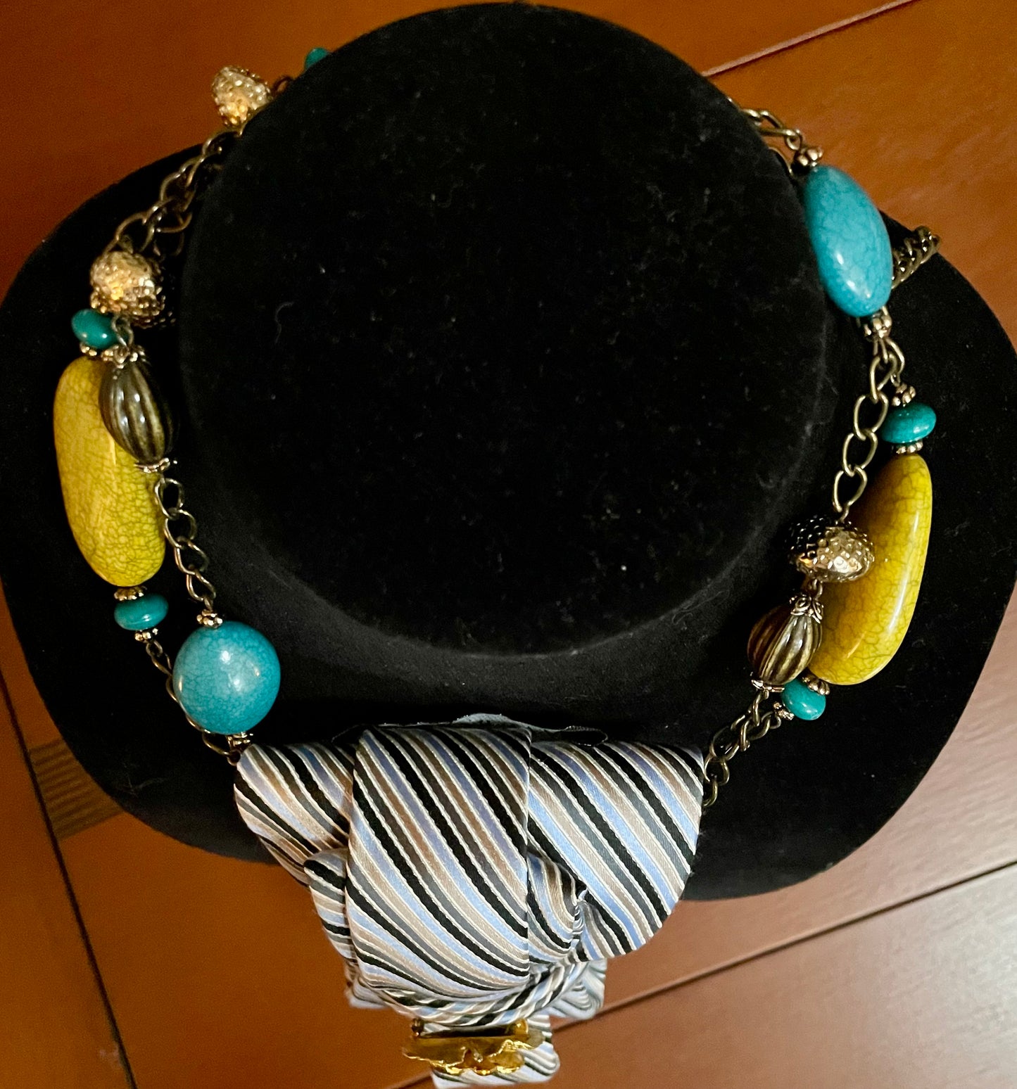 Rock Solid Love Necktie Necklace