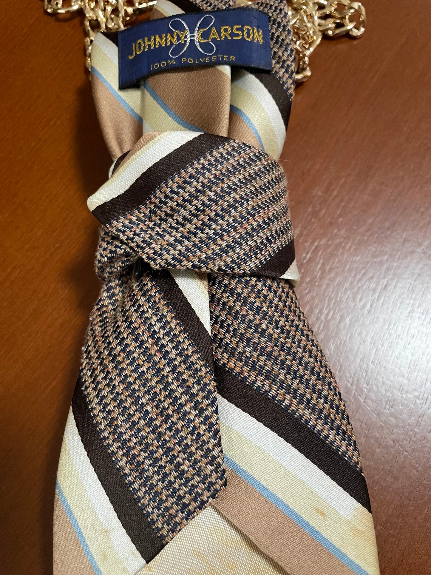 Hello 70’s! Johnny Carson Necktie Necklace