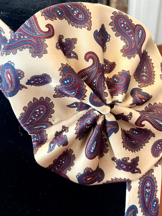 Butter Paisley Ruffle