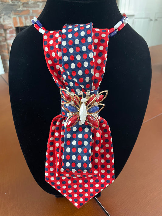 Freedom Flies Forever! Necktie Necklace