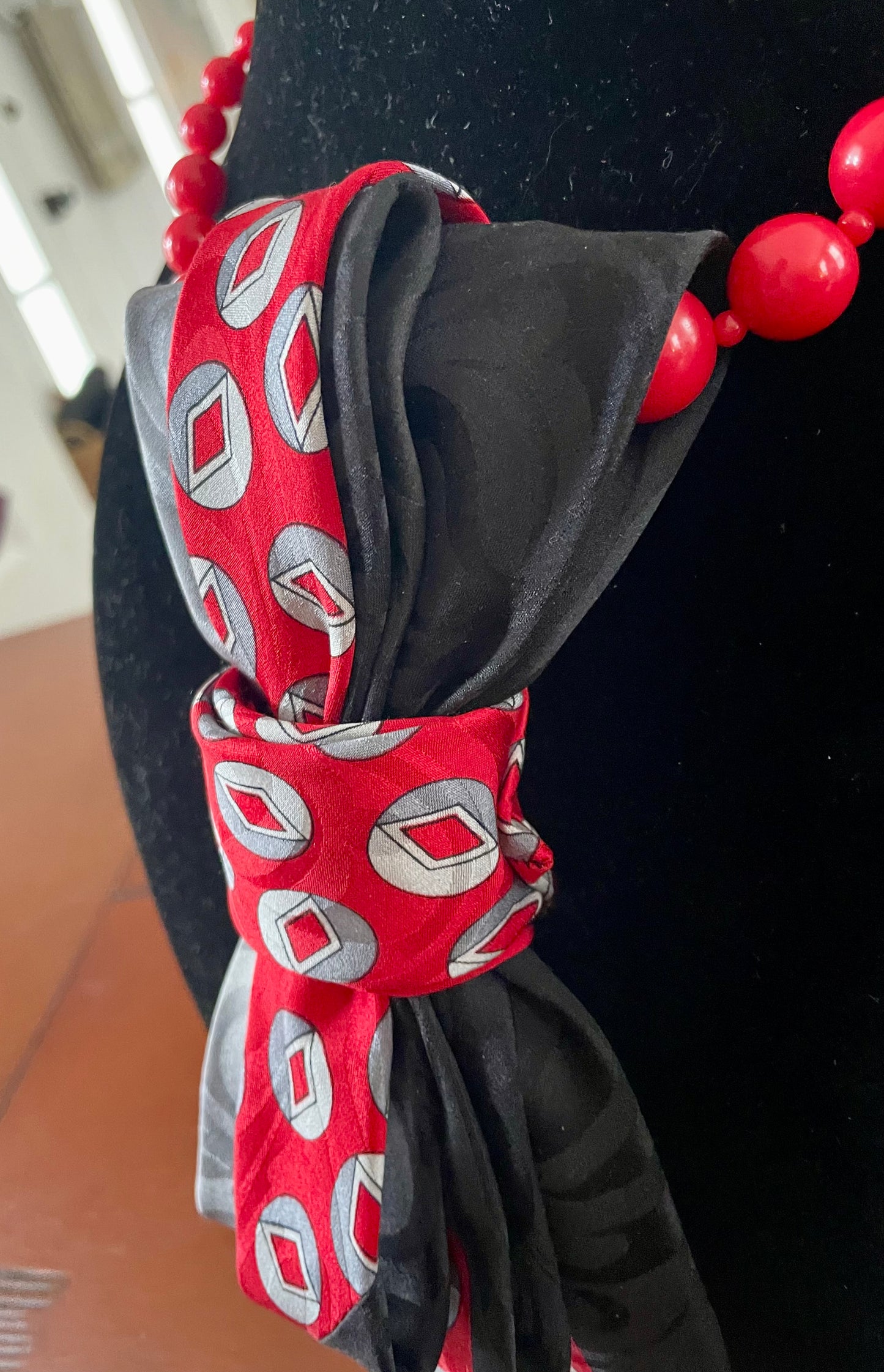 Criss Cross Necktie Necklace