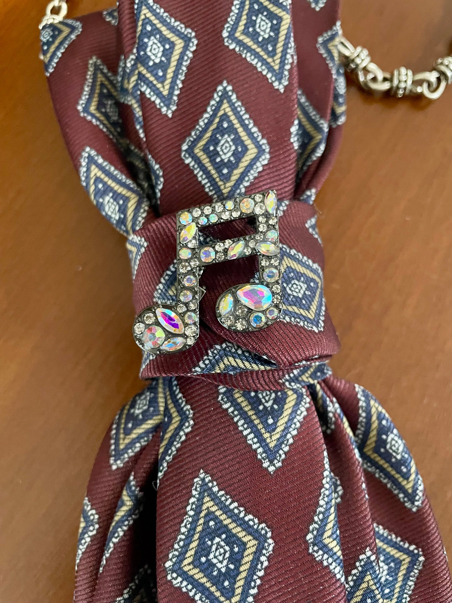 Heavy Metal Rocker Necktie Necklace