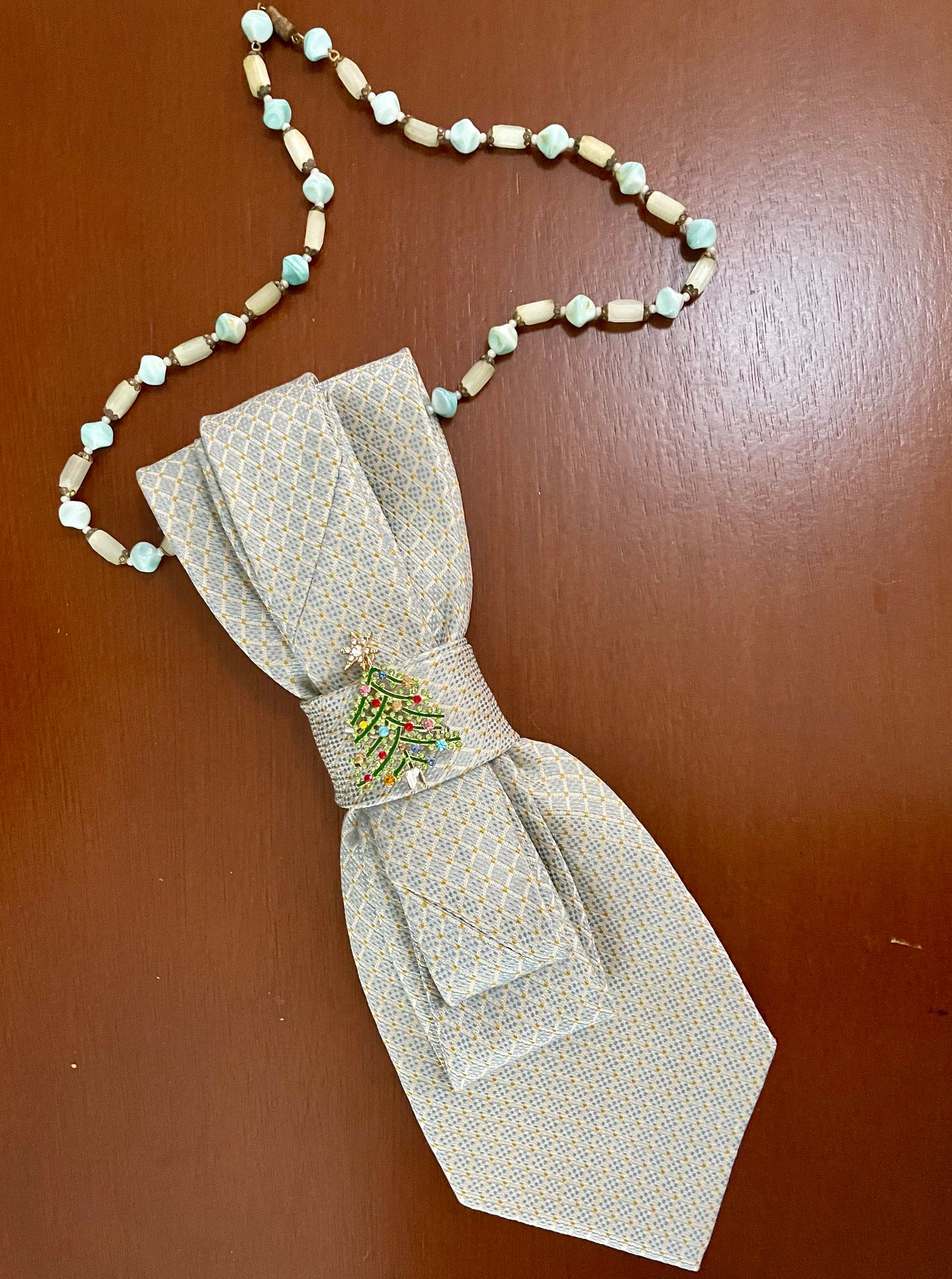 Oh Christmas Tree! Necktie Necklace