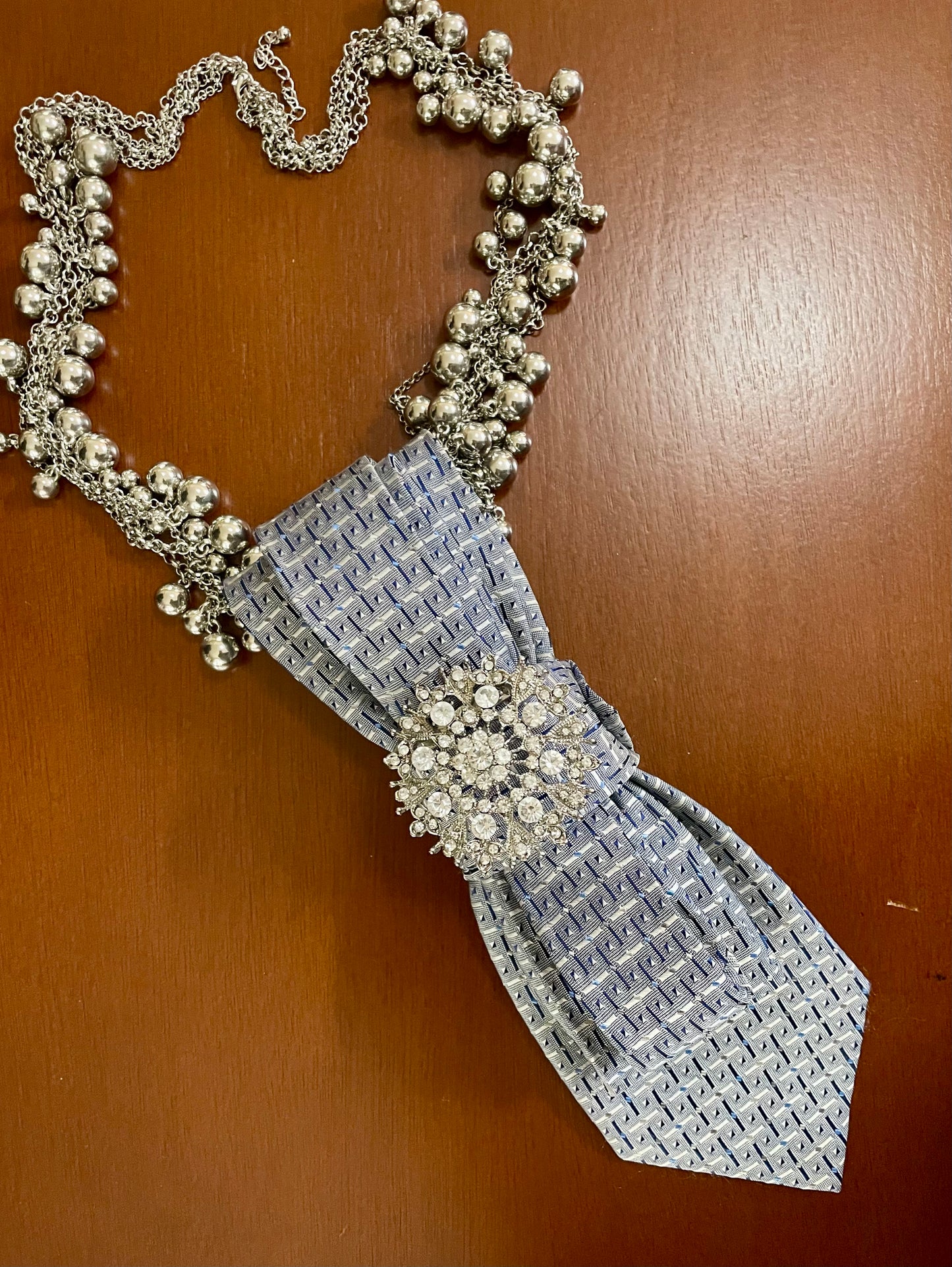 Winter Wonderland Necktie Necklace