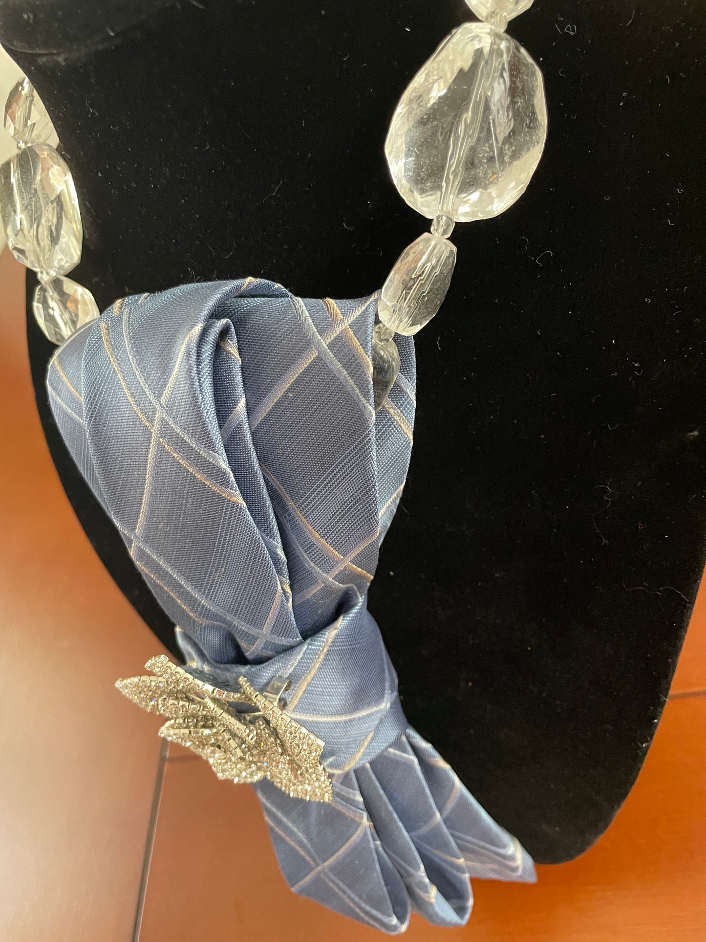 Ice, Ice, Baby necktie necklace