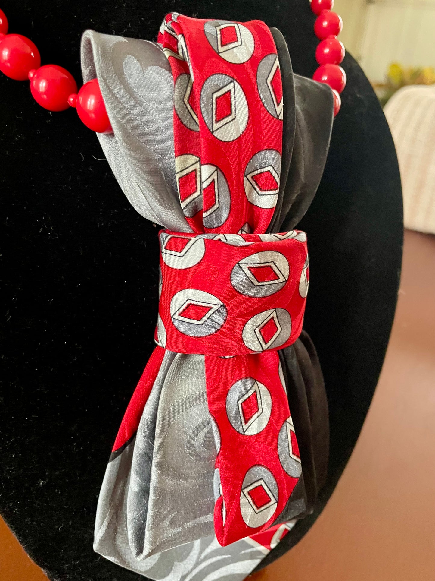 Criss Cross Necktie Necklace