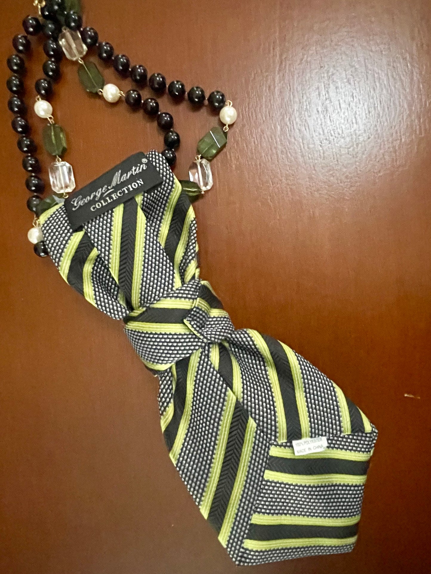 Brilliant Hummingbird Necktie Necklace