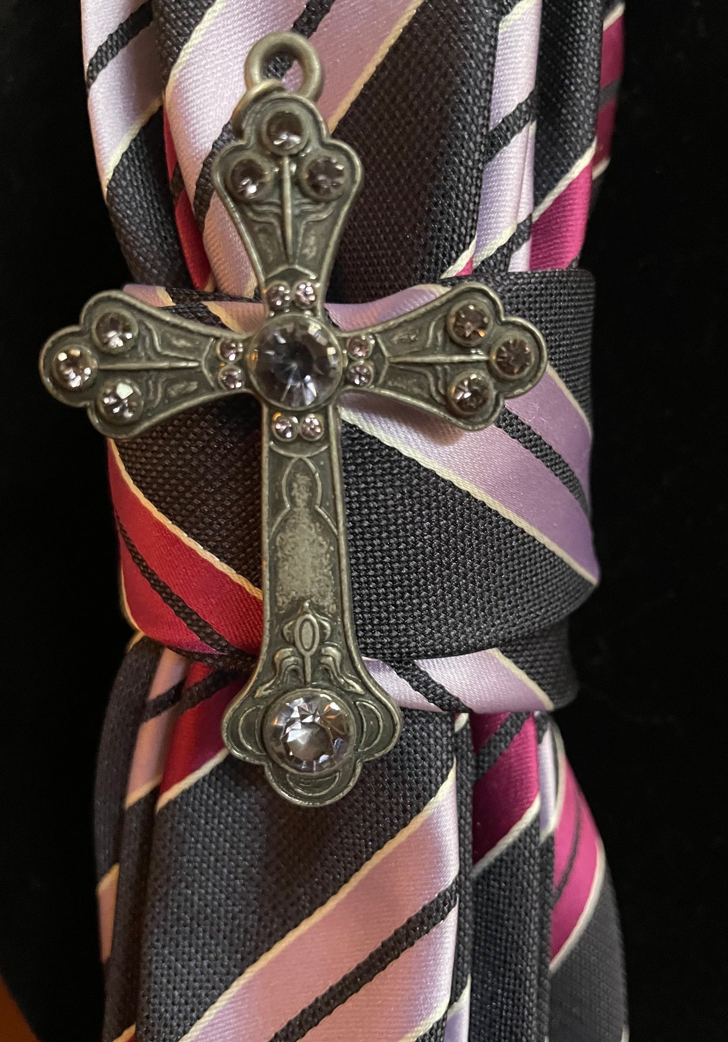 Faith Springs Forth Necktie Necklace